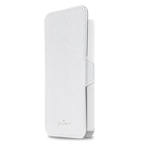 Funda Flipper iPhone SE / 5S/ 5 Ultra Slim Puro color Blanco