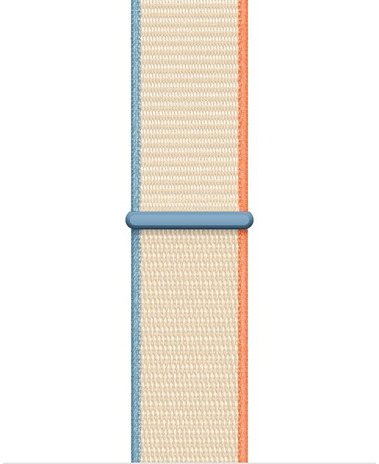 Correa Apple Watch 40mm Loop Deportiva - Crema
