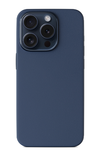 Funda Mag+ Leather de Epico para el iPhone 16 Pro Max - Azul