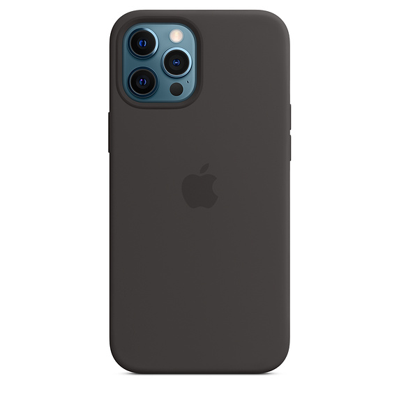 Funda Apple Silicone Case iPhone 12 Pro Max - Negro