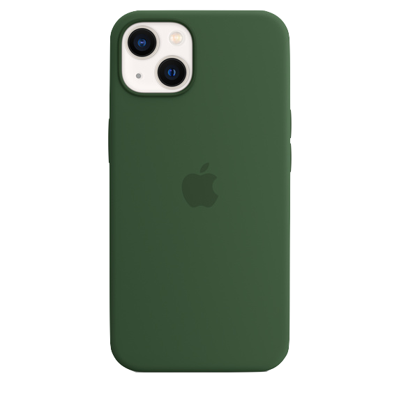 Funda Silicone Case para el iPhone 13 - Verde Trébol
