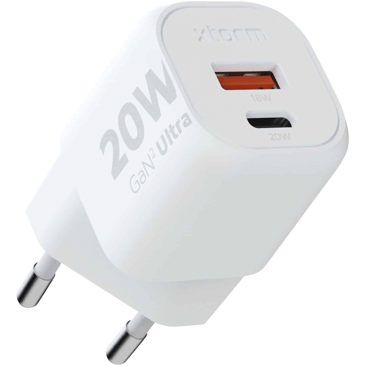 Cargador 20W Xtorm USB-C / USB-A