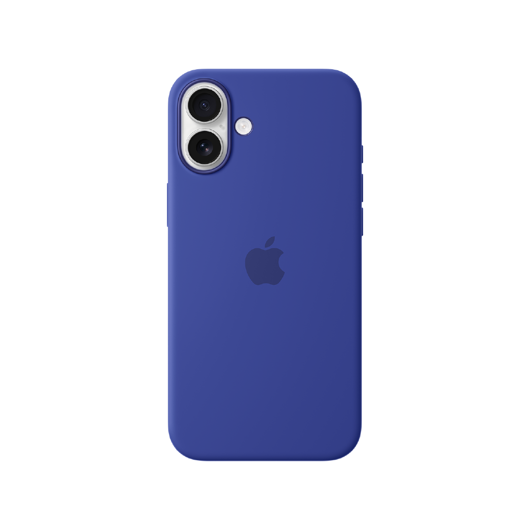 Funda de silicona con MagSafe de Apple para el iPhone 16 Plus - Azul ultramar