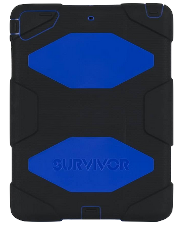 Funda iPad Air Griffin Survivor color Negro / Azul
