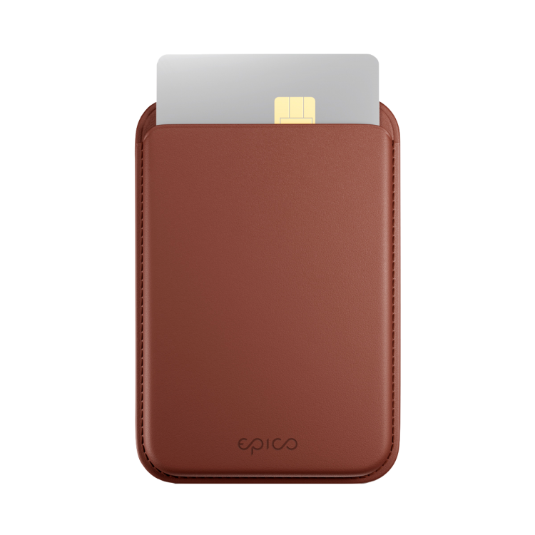 Cartera Mag+ con MagSafe de Epico - Marrón