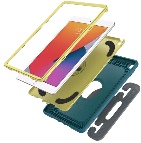Funda iPad 7ª / 8ª Gen OtterBox EZGrab - Galaxy Runner - Light Blue (Azul)
