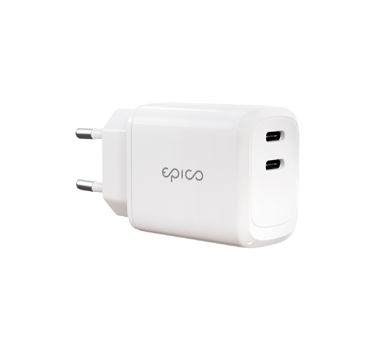 Cargador PD de 45 W con dos puertos USB-C de Epico