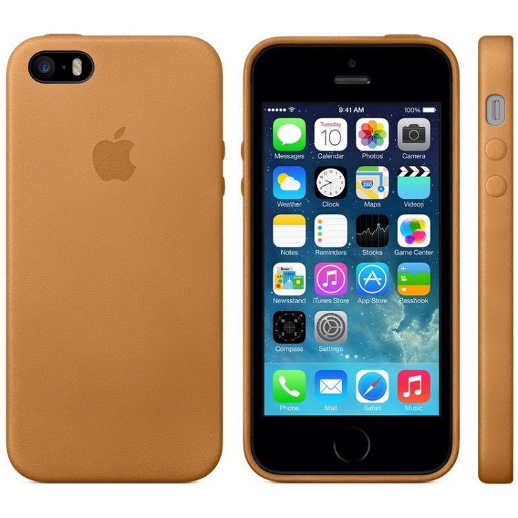 Funda Apple iPhone 5S color Marrón