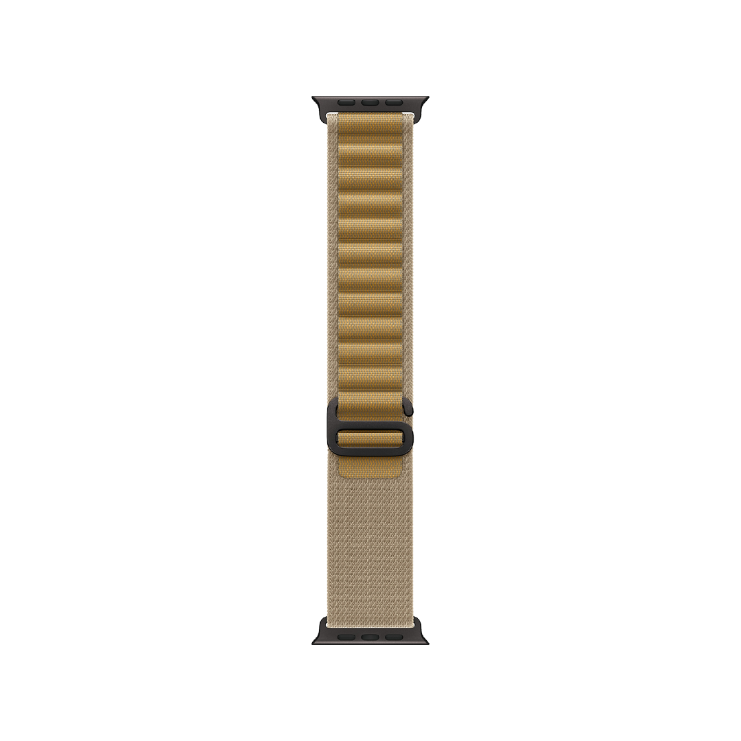 Correa Loop Alpine color canela (49 mm) - Talla M - Titanio negro