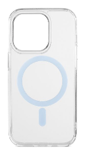 Funda iPhone 15 Pro Max Aiino Frozen Case - Celeste