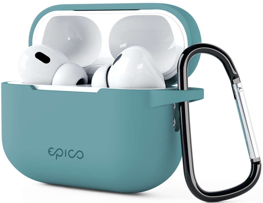 Funda silicona AirPods Pro 2 Epico Outdoor Cover - Verde