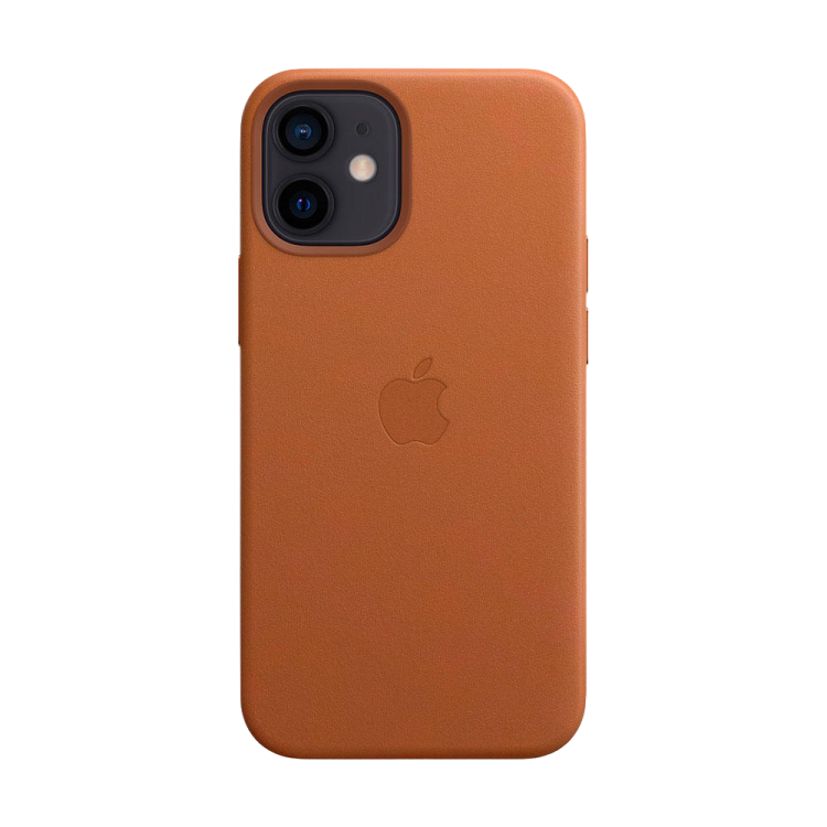Funda Leather Case para el iPhone 12 mini - Marrón Caramelo