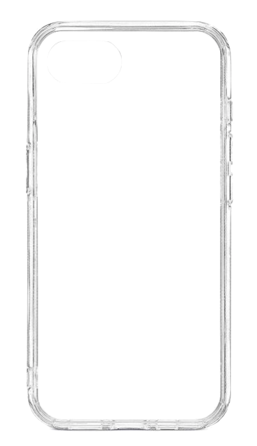 Funda Glassy de Aiino para el iPhone 16e - Transparente