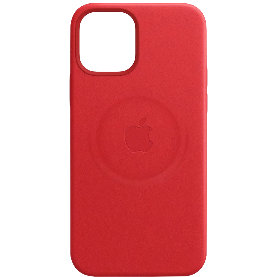Funda Leather Case para el iPhone 12 mini Roja