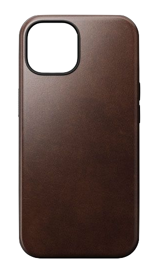 Funda iPhone 15 Nomad Coque Modern Cuir Horween - Marrón