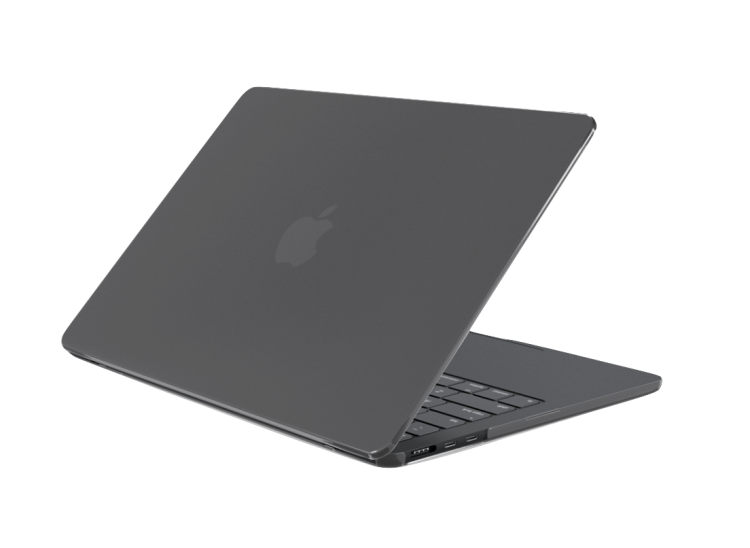 Carcasa MBA 13 (Apple M2/M3/M4) Epico Slim Shell - Gris Mate