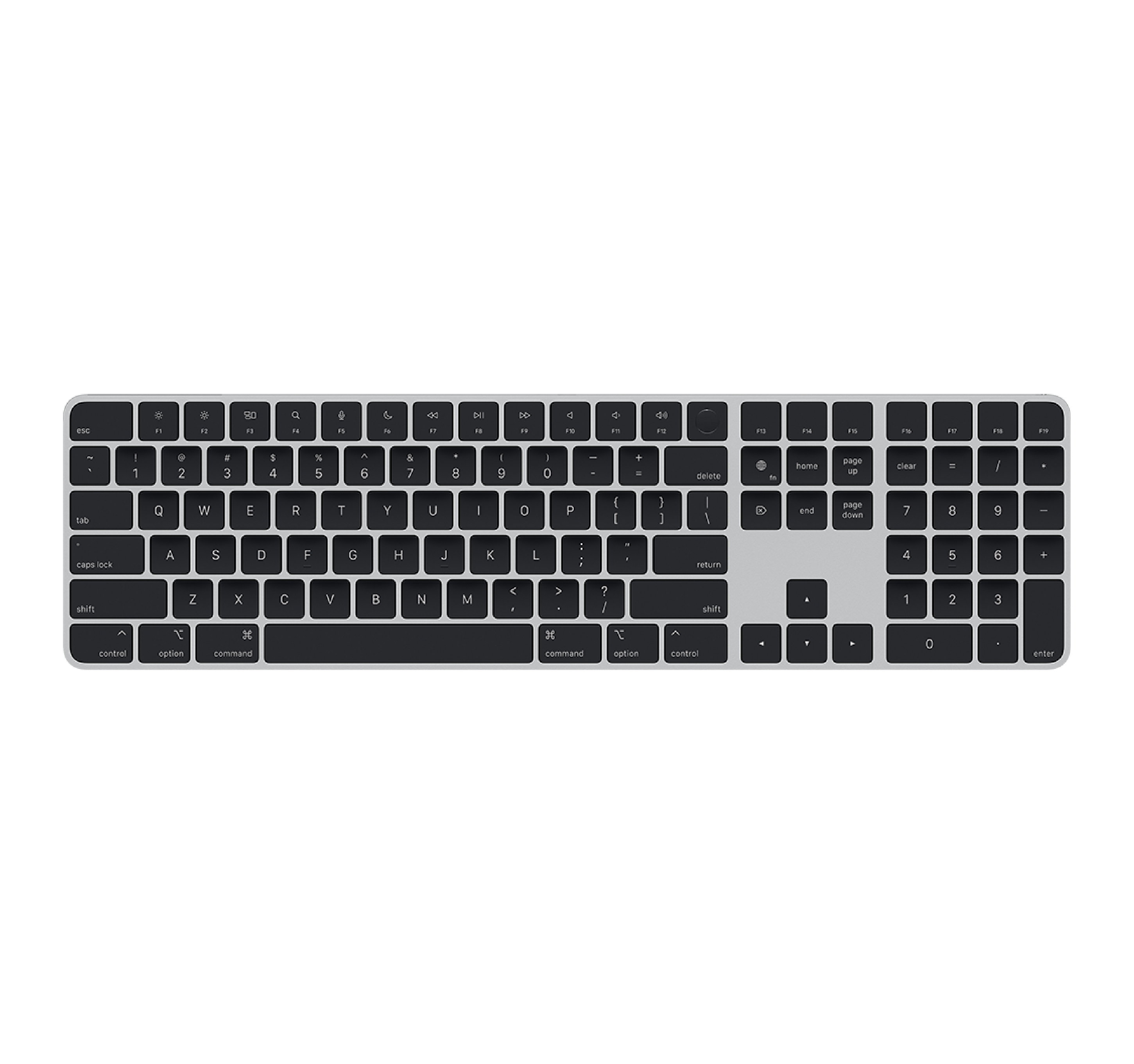 Teclado numérico Magic Keyboard con Touch ID de Apple - Teclas Negras
