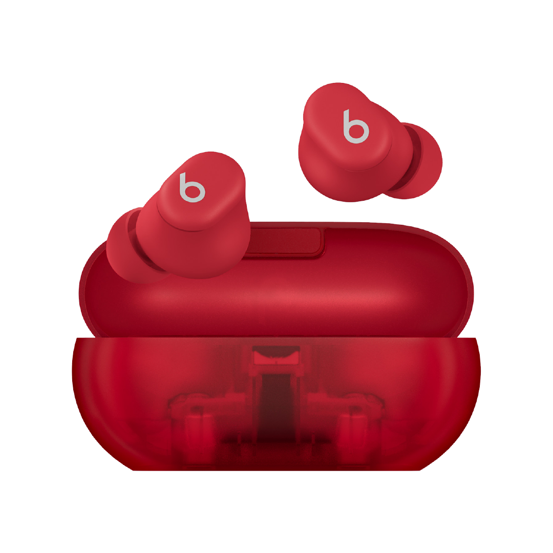 Auriculares Beats Solo Buds True Wireless - Rojo Transparente