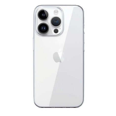 Funda iPhone 15 Spello Clear Case - Transparente