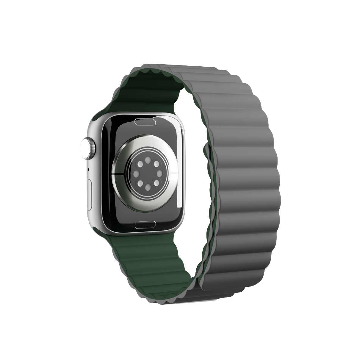 Correa Apple Watch 41 Magnetic Epico - Gris / Verde