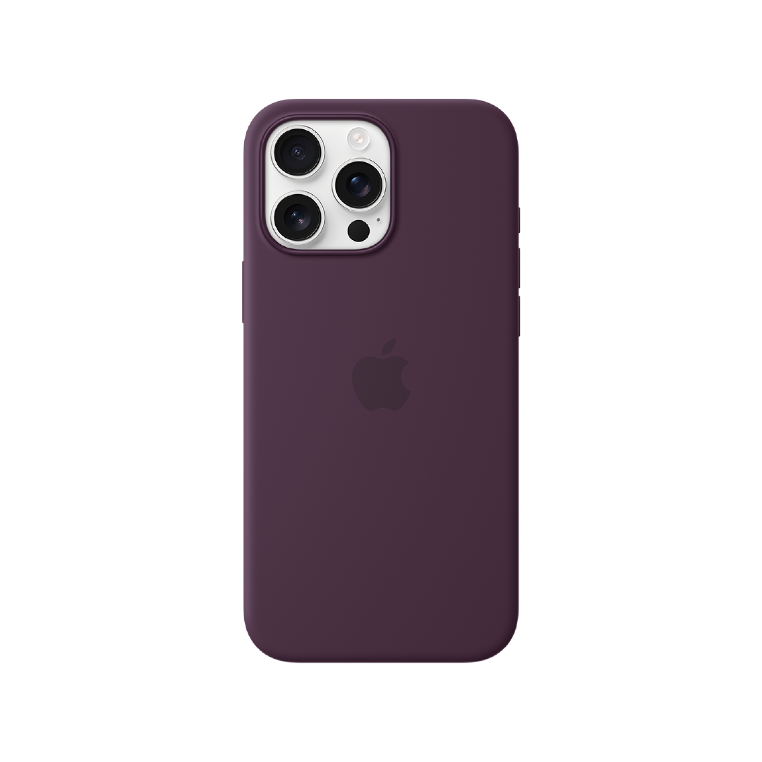 Funda de silicona con MagSafe de Apple para el iPhone 16 Pro Max - Ciruela