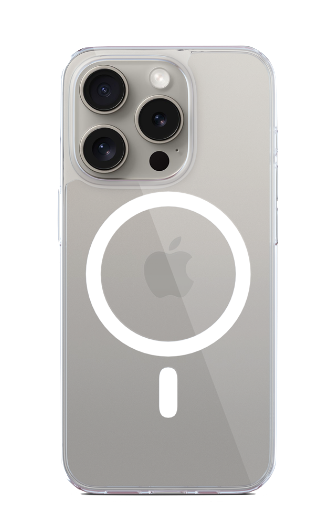 Funda Mag+ Hero de Epico para el iPhone 16 Pro - Transparente