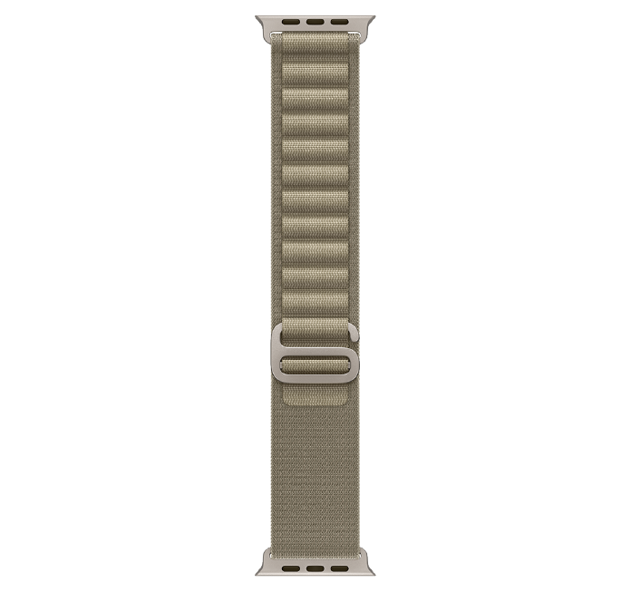 Correa Alpine Loop Apple Watch 49mm - Verde Oliva (Grande)