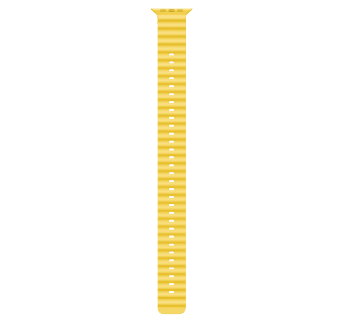 Correa Ocean Apple Watch Ultra 49mm - Amarillo - Extensión