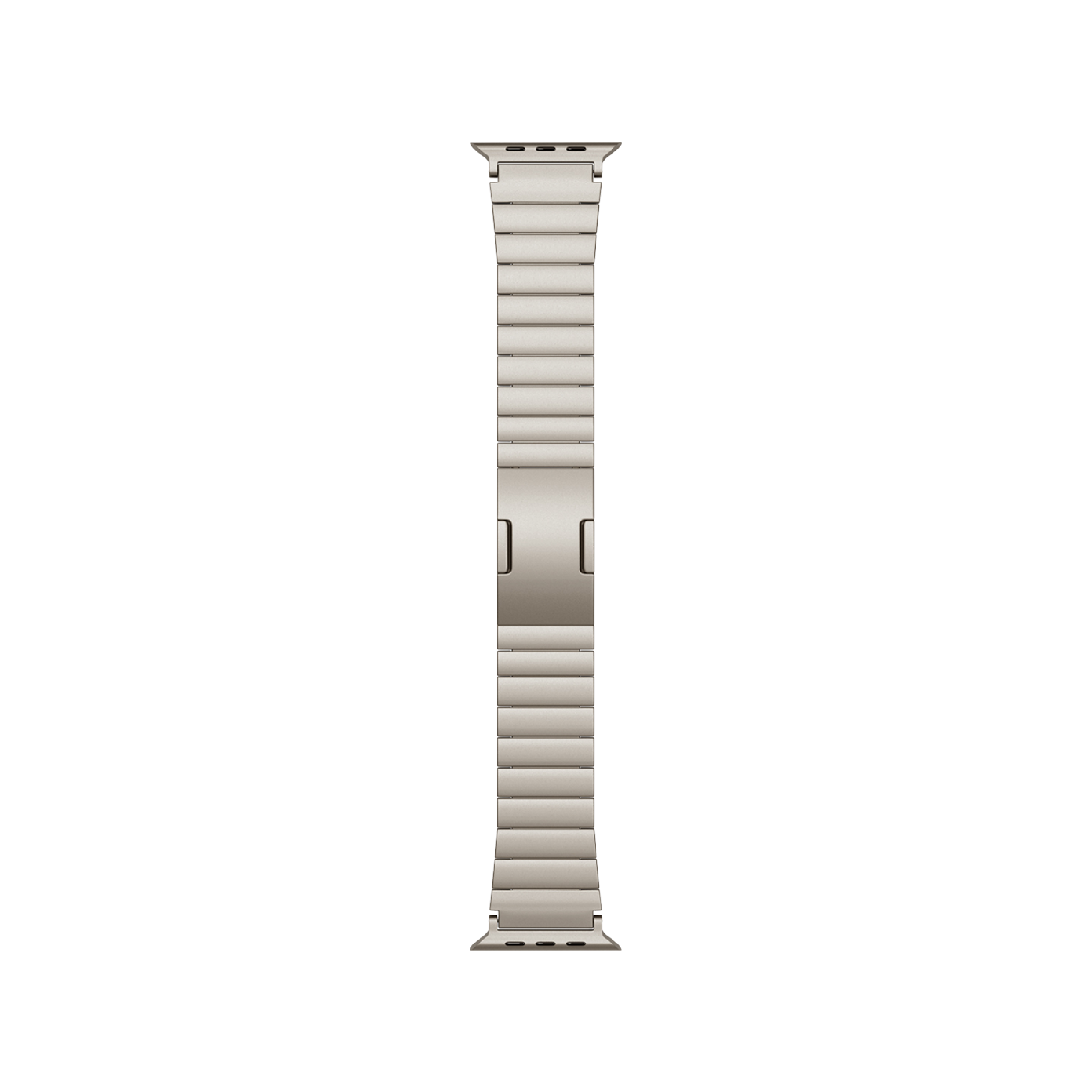 Pulsera de eslabones Unum de titanio de Epico para Apple Watch (42-49 mm) - Titanio natural