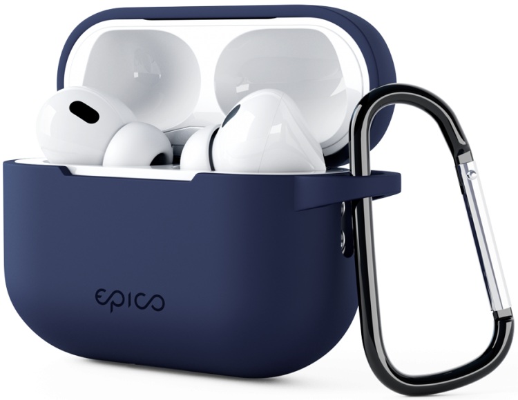 Funda silicona AirPods Pro 2 Epico Outdoor Cover - Azul