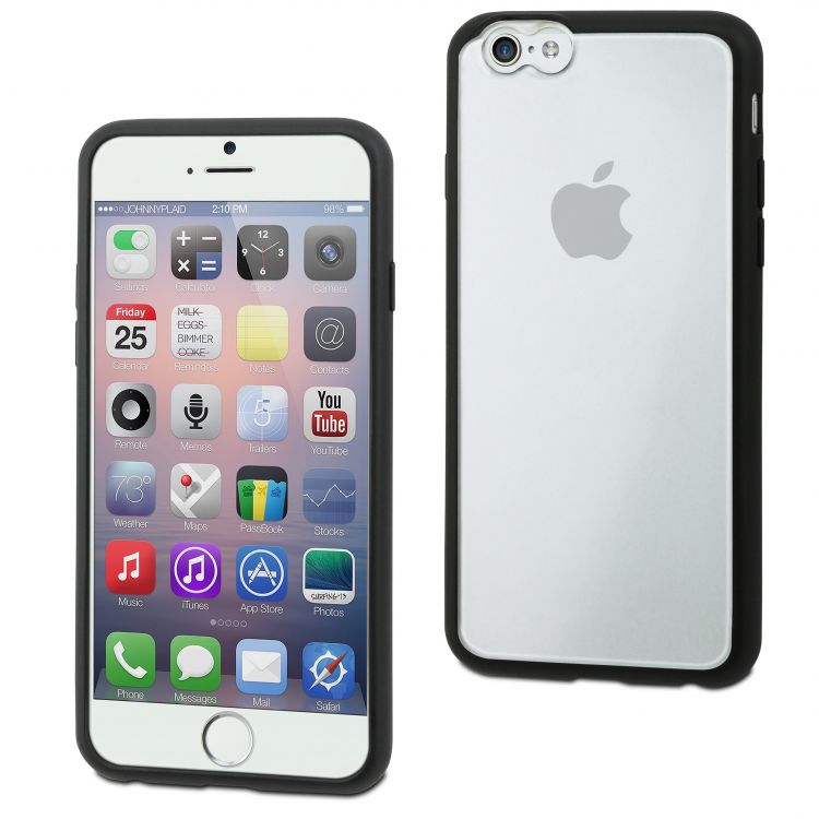 Funda iPhone 6 Plus My Frame negra Muvit