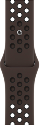 Correa Apple Watch 44mm Deportiva Nike - Gris Hierro / Negro
