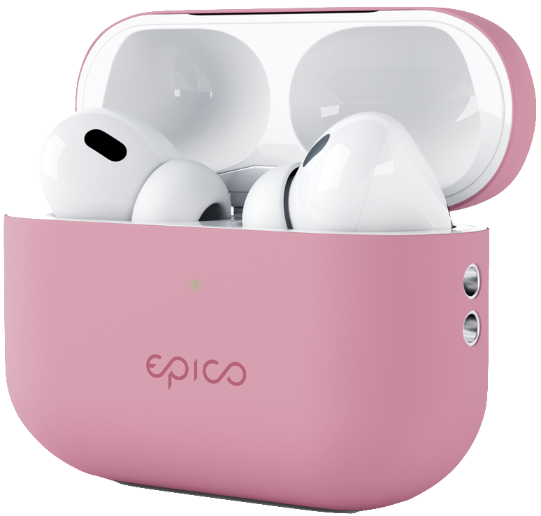 Funda silicona AirPods Pro 2 Epico - Rosa