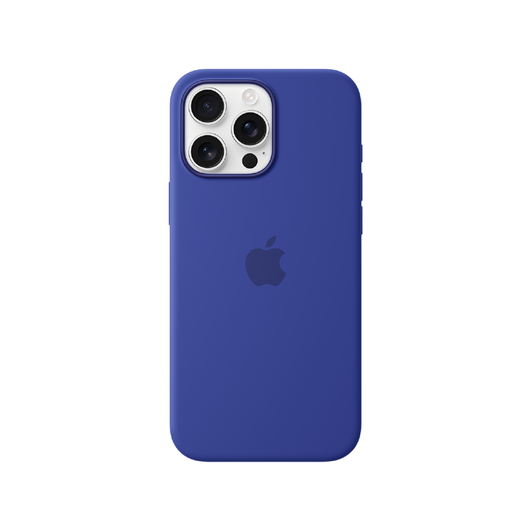 Funda de silicona con MagSafe de Apple para el iPhone 16 Pro Max - Azul ultramar