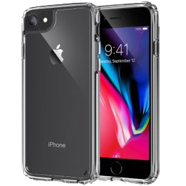 Funda iPhone SE (2020 /22) Shockproof Crystal Transparente (Bolsa Compostable Eco-Friendly)