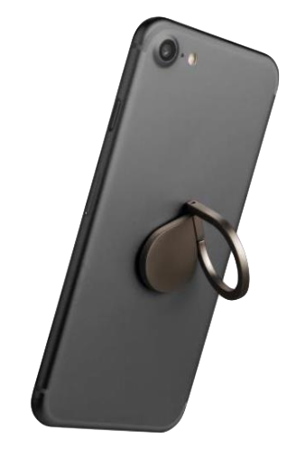 Anillo / Soporte Adhesivo Celly - Negro