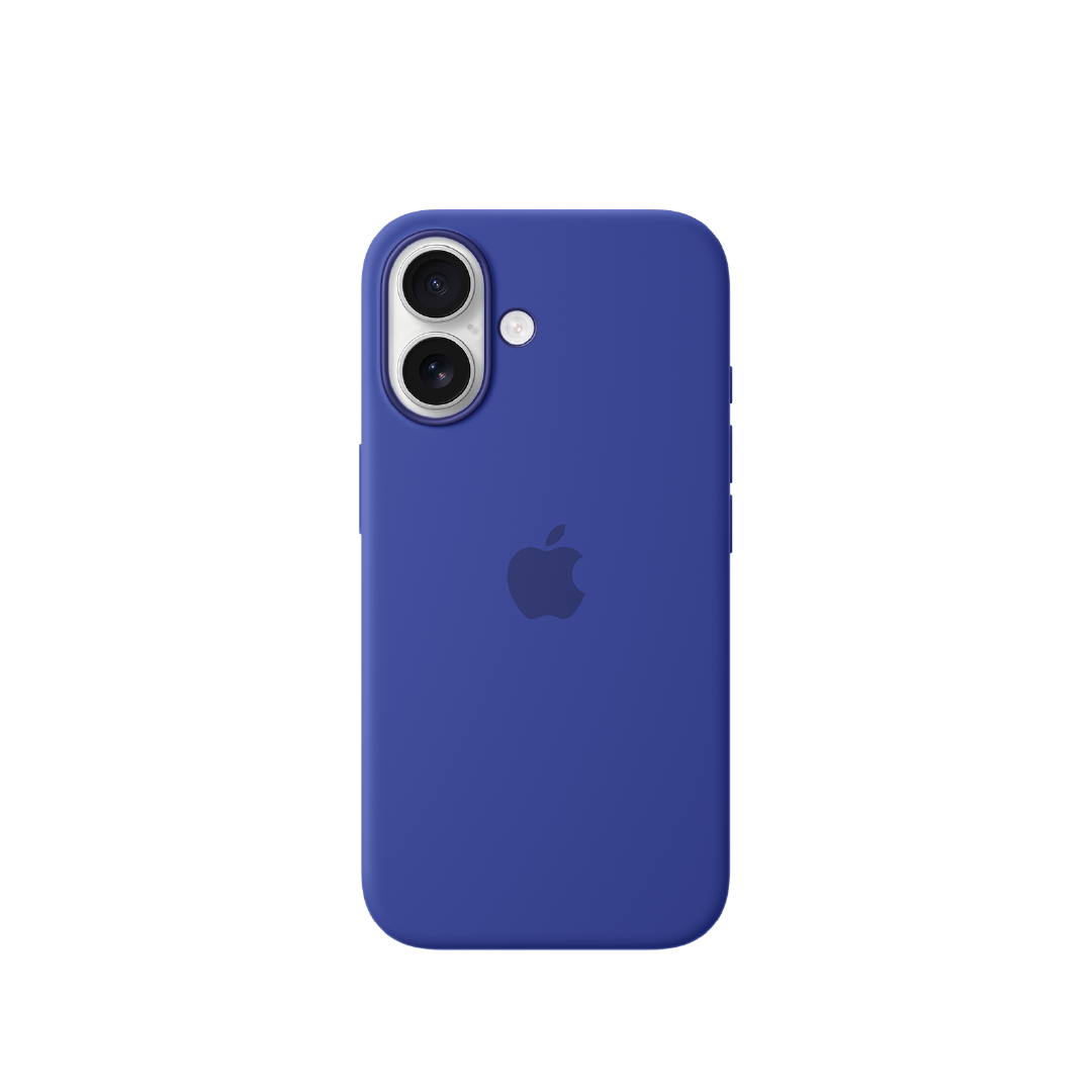 Funda de silicona con MagSafe de Apple para el iPhone 16 - Azul ultramar