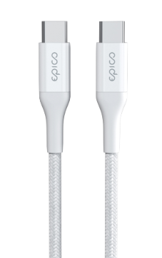 Cable de carga trenzado de USB-C a USB-C de 100 W de Epico (2 m)