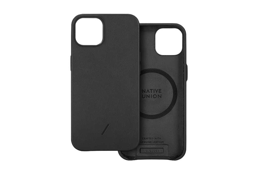 Funda iPhone 13 Clic Native Union negro