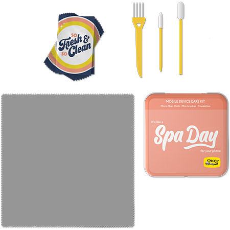 Kit de limpieza para dispositivos móviles OtterBox - Spa Day