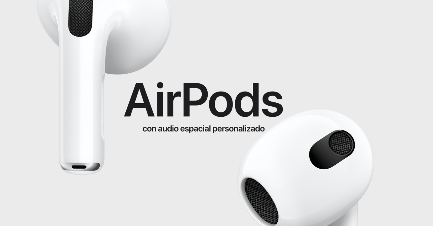 Apple AirPods 3 con estuche de carga MagSafe desde 179,00