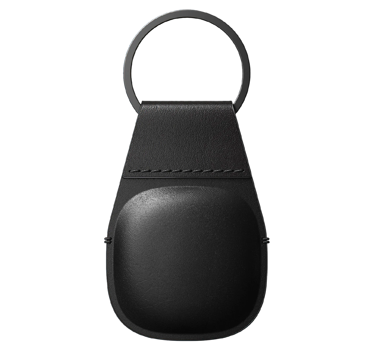 Llavero de piel para el AirTag de Nomad - Negro