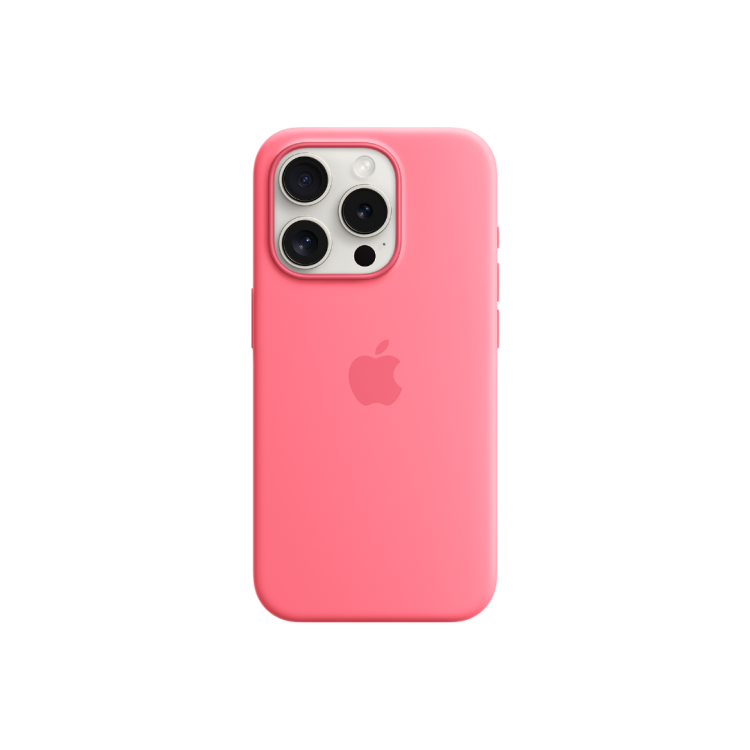 Funda iPhone 15 Pro Apple Silicone Case - Rosa