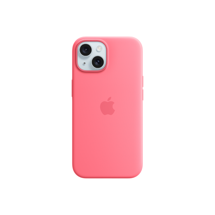 Funda iPhone 15 Apple Silicone Case - Rosa