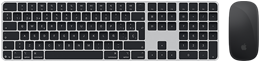 Vista superior del Magic Keyboard con Touch ID y el Magic Mouse