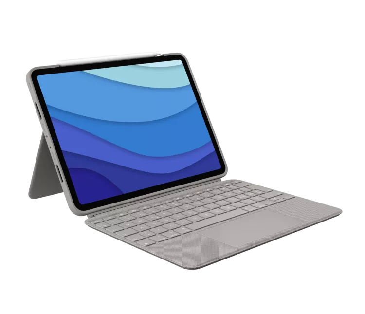 Funda teclado iPad Pro 12,9 (M1 5ª Gen) Logitech Combo Touch - Arena -  Banana Computer, tus tiendas Apple Premium Reseller de Canarias