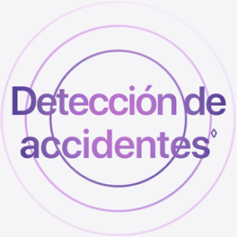 Detección de accidentes. Consulta los avisos legales.